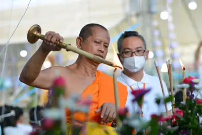 ประมวลภาพพิธีสวดนพเคราะห์ วัดจุฬามณี ปี ๒๕๖๓