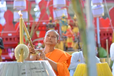 ประมวลภาพพิธีสวดนพเคราะห์ วัดจุฬามณี ปี ๒๕๖๓