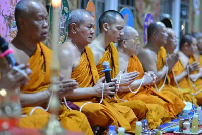 ประมวลภาพพิธีสวดนพเคราะห์ วัดจุฬามณี ปี ๒๕๖๓