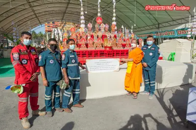 ประมวลภาพพิธีสวดนพเคราะห์ วัดจุฬามณี ปี ๒๕๖๓