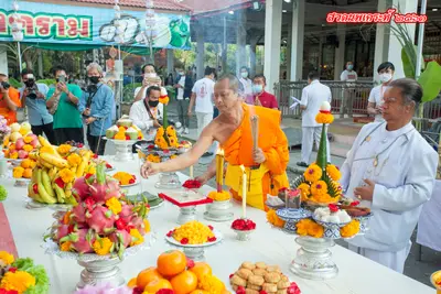 ประมวลภาพพิธีสวดนพเคราะห์ วัดจุฬามณี ปี ๒๕๖๓