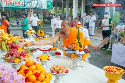 ประมวลภาพพิธีสวดนพเคราะห์ วัดจุฬามณี ปี ๒๕๖๓