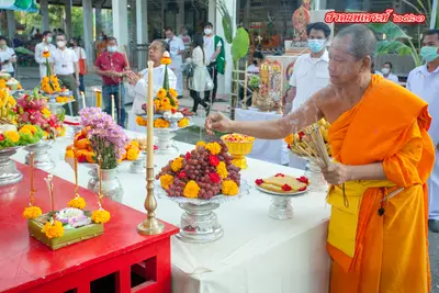 ประมวลภาพพิธีสวดนพเคราะห์ วัดจุฬามณี ปี ๒๕๖๓