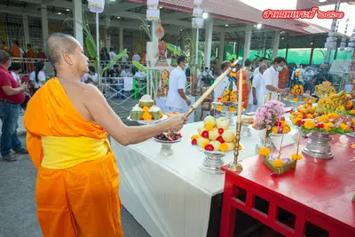 ประมวลภาพพิธีสวดนพเคราะห์ วัดจุฬามณี ปี ๒๕๖๓