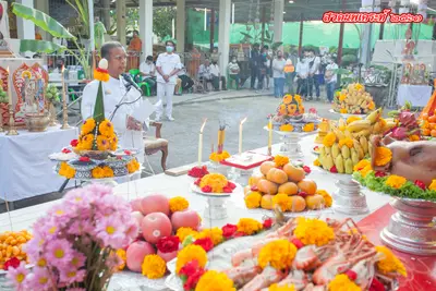 ประมวลภาพพิธีสวดนพเคราะห์ วัดจุฬามณี ปี ๒๕๖๓