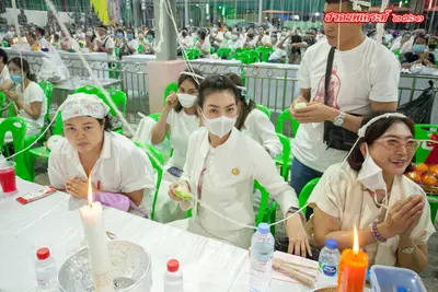 ประมวลภาพพิธีสวดนพเคราะห์ วัดจุฬามณี ปี ๒๕๖๓