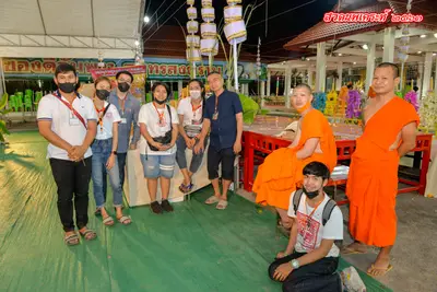 ประมวลภาพพิธีสวดนพเคราะห์ วัดจุฬามณี ปี ๒๕๖๓
