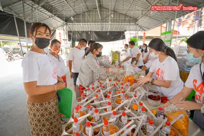 ประมวลภาพพิธีสวดนพเคราะห์ วัดจุฬามณี ปี ๒๕๖๓