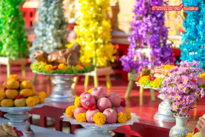 ประมวลภาพพิธีสวดนพเคราะห์ วัดจุฬามณี ปี ๒๕๖๓