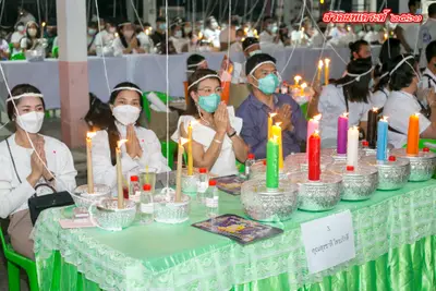ประมวลภาพพิธีสวดนพเคราะห์ วัดจุฬามณี ปี ๒๕๖๓