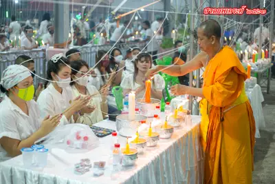 ประมวลภาพพิธีสวดนพเคราะห์ วัดจุฬามณี ปี ๒๕๖๓