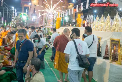 ประมวลภาพพิธีสวดนพเคราะห์ วัดจุฬามณี ปี ๒๕๖๓