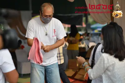 ประมวลภาพพิธีบวงสรวงท้าวเวสสุวรรณโณ จตุมหาราชิกา วัดจุฬามณี ปี ๒๕๖๔