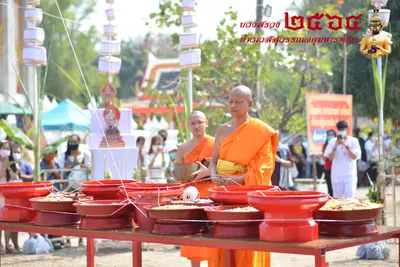 ประมวลภาพพิธีบวงสรวงท้าวเวสสุวรรณโณ จตุมหาราชิกา วัดจุฬามณี ปี ๒๕๖๔