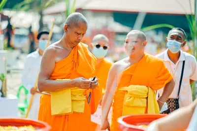 ประมวลภาพพิธีบวงสรวงท้าวเวสสุวรรณโณ จตุมหาราชิกา วัดจุฬามณี ปี ๒๕๖๔