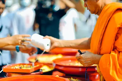ประมวลภาพพิธีบวงสรวงท้าวเวสสุวรรณโณ จตุมหาราชิกา วัดจุฬามณี ปี ๒๕๖๔