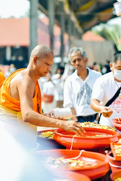ประมวลภาพพิธีบวงสรวงท้าวเวสสุวรรณโณ จตุมหาราชิกา วัดจุฬามณี ปี ๒๕๖๔