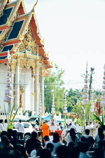 ประมวลภาพพิธีบวงสรวงท้าวเวสสุวรรณโณ จตุมหาราชิกา วัดจุฬามณี ปี ๒๕๖๔