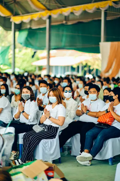 ประมวลภาพพิธีบวงสรวงท้าวเวสสุวรรณโณ จตุมหาราชิกา วัดจุฬามณี ปี ๒๕๖๔