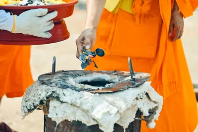 ประมวลภาพพิธีบวงสรวงท้าวเวสสุวรรณโณ จตุมหาราชิกา วัดจุฬามณี ปี ๒๕๖๔