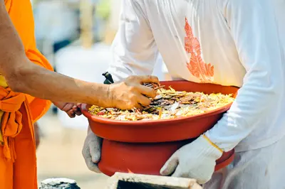 ประมวลภาพพิธีบวงสรวงท้าวเวสสุวรรณโณ จตุมหาราชิกา วัดจุฬามณี ปี ๒๕๖๔