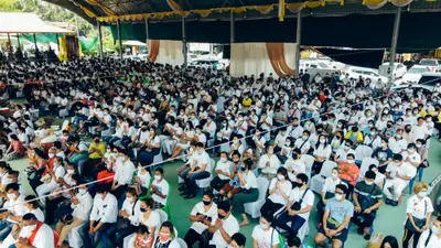ประมวลภาพพิธีบวงสรวงท้าวเวสสุวรรณโณ จตุมหาราชิกา วัดจุฬามณี ปี ๒๕๖๔