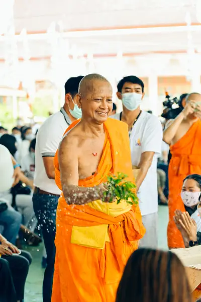ประมวลภาพพิธีบวงสรวงท้าวเวสสุวรรณโณ จตุมหาราชิกา วัดจุฬามณี ปี ๒๕๖๔