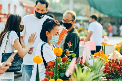 ประมวลภาพพิธีบวงสรวงท้าวเวสสุวรรณโณ จตุมหาราชิกา วัดจุฬามณี ปี ๒๕๖๔