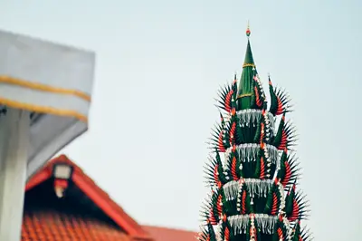 ประมวลภาพพิธีบวงสรวงท้าวเวสสุวรรณโณ จตุมหาราชิกา วัดจุฬามณี ปี ๒๕๖๔