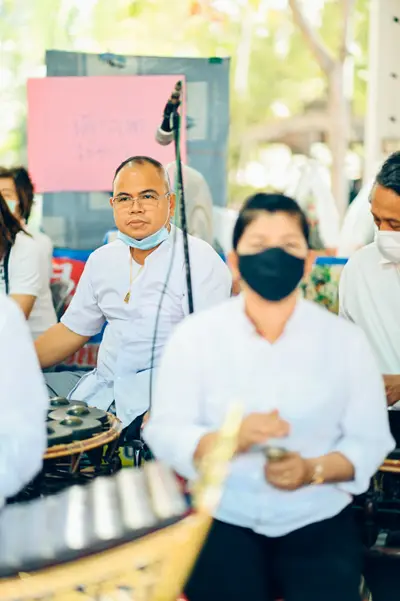 ประมวลภาพพิธีบวงสรวงท้าวเวสสุวรรณโณ จตุมหาราชิกา วัดจุฬามณี ปี ๒๕๖๔