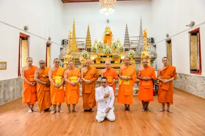 ประมวลภาพพิธีบวงสรวงองค์หลวงพ่อบ้านแหลม ปี ๒๕๖๔