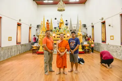 ประมวลภาพพิธีบวงสรวงองค์หลวงพ่อบ้านแหลม ปี ๒๕๖๔