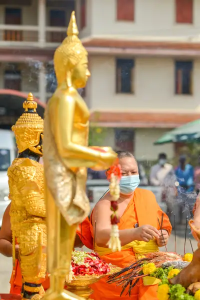 ประมวลภาพพิธีบวงสรวงองค์หลวงพ่อบ้านแหลม ปี ๒๕๖๔