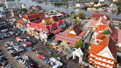 ประมวลภาพพิธีบวงสรวงองค์หลวงพ่อบ้านแหลม ปี ๒๕๖๔