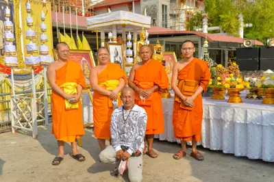 ประมวลภาพพิธีบวงสรวงองค์หลวงพ่อบ้านแหลม ปี ๒๕๖๔