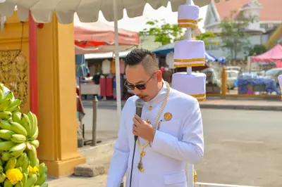 ประมวลภาพพิธีบวงสรวงองค์หลวงพ่อบ้านแหลม ปี ๒๕๖๔