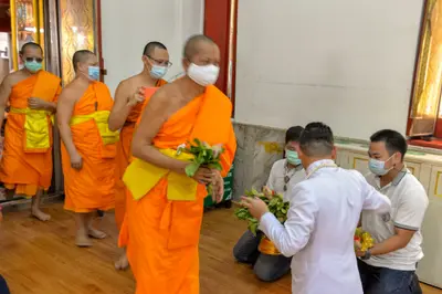 ประมวลภาพพิธีบวงสรวงองค์หลวงพ่อบ้านแหลม ปี ๒๕๖๔