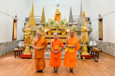 ประมวลภาพพิธีบวงสรวงองค์หลวงพ่อบ้านแหลม ปี ๒๕๖๔