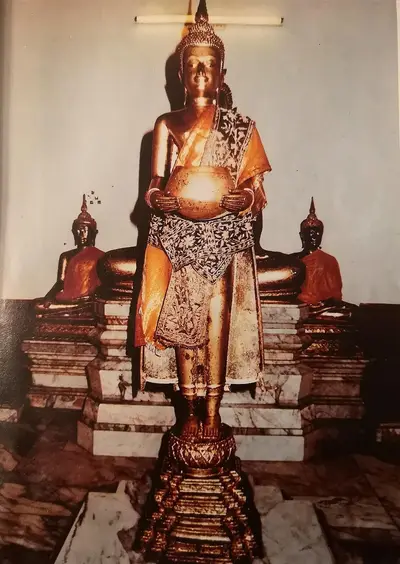 ประมวลภาพพิธีบวงสรวงองค์หลวงพ่อบ้านแหลม ปี ๒๕๖๔