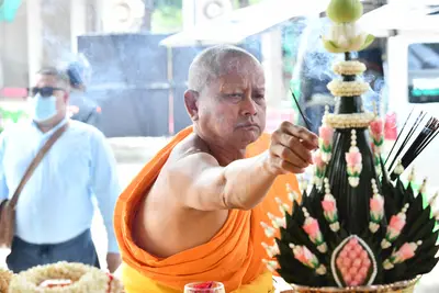 ประมวลภาพพิธีพุทธาภิเษกเหรียญจำปี วาระที่ ๒ วัดจุฬามณี ปี ๒๕๖๔