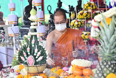 ประมวลภาพพิธีพุทธาภิเษกเหรียญจำปี วาระที่ ๒ วัดจุฬามณี ปี ๒๕๖๔