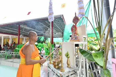 ประมวลภาพพิธีพุทธาภิเษกเหรียญจำปี วาระที่ ๒ วัดจุฬามณี ปี ๒๕๖๔