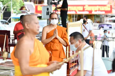 ประมวลภาพพิธีพุทธาภิเษกเหรียญจำปี วาระที่ ๒ วัดจุฬามณี ปี ๒๕๖๔