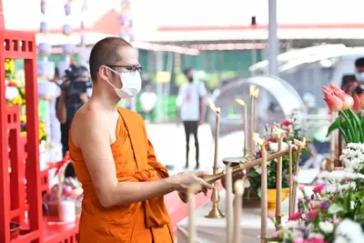 ประมวลภาพพิธีพุทธาภิเษกเหรียญจำปี วาระที่ ๒ วัดจุฬามณี ปี ๒๕๖๔