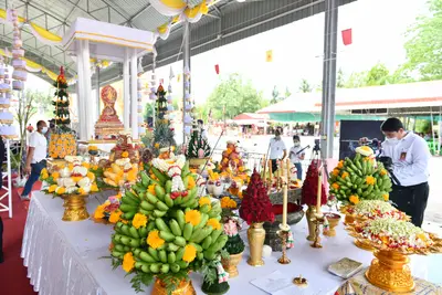 ประมวลภาพพิธีพุทธาภิเษกเหรียญจำปี วาระที่ ๒ วัดจุฬามณี ปี ๒๕๖๔