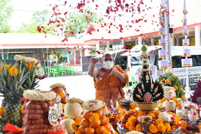 ประมวลภาพพิธีพุทธาภิเษกเหรียญจำปี วาระที่ ๒ วัดจุฬามณี ปี ๒๕๖๔