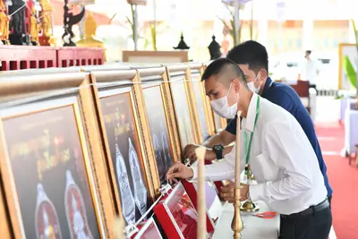 ประมวลภาพพิธีพุทธาภิเษกเหรียญจำปี วาระที่ ๒ วัดจุฬามณี ปี ๒๕๖๔