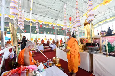 ประมวลภาพพิธีพุทธาภิเษกเหรียญจำปี วาระที่ ๒ วัดจุฬามณี ปี ๒๕๖๔