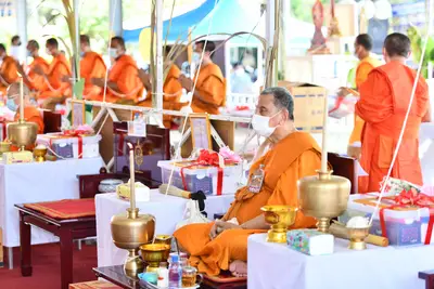 ประมวลภาพพิธีพุทธาภิเษกเหรียญจำปี วาระที่ ๒ วัดจุฬามณี ปี ๒๕๖๔