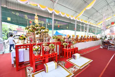 ประมวลภาพพิธีพุทธาภิเษกเหรียญจำปี วาระที่ ๒ วัดจุฬามณี ปี ๒๕๖๔